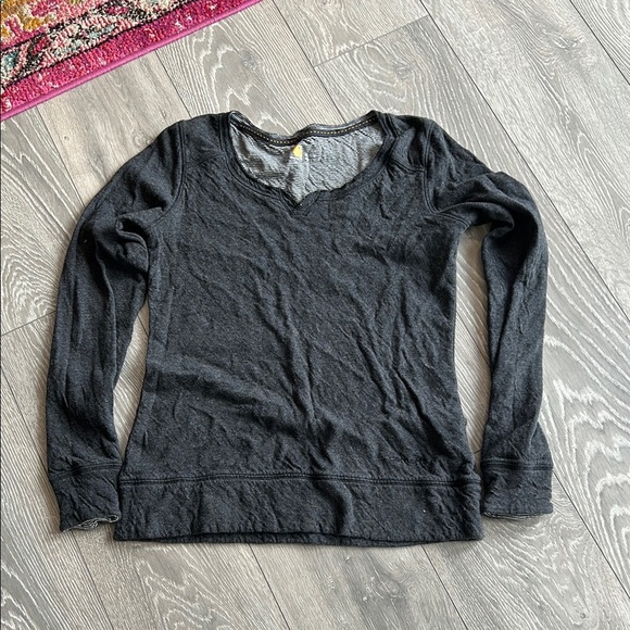 Women's Black Long Sleeve Top - Picture 1 of 6